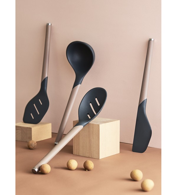 Шумовка smartchef, 31 см, капучино-графит