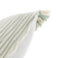 Чехол на подушку мятного цвета clouds из коллекции ethnic, 35х60 см