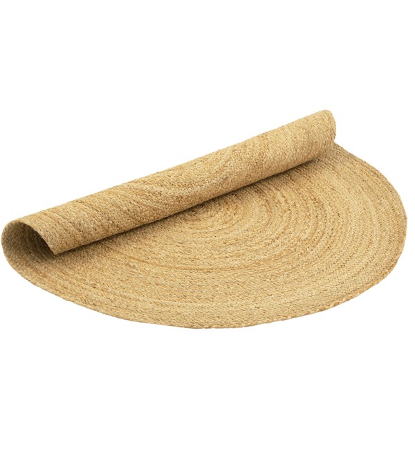 Ковер из джута круглый базовый из коллекции ethnic, 120см