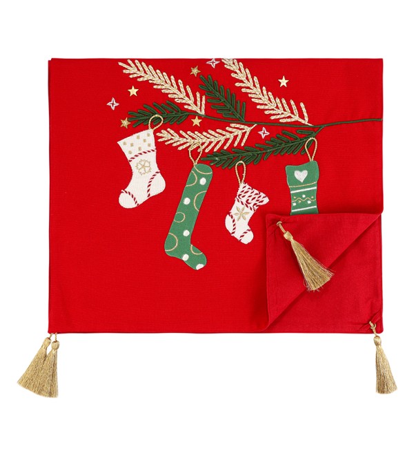 Дорожка на стол winter wishes из коллекции new year essential, 45х150 см