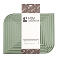 Коврик для сушки посуды dry flex, 34,6х44,6 см, шалфей