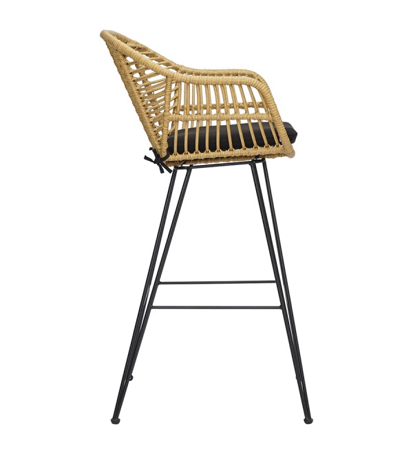 Стул барный vetle bent, ротанг