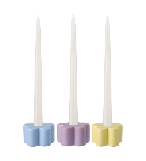 Набор подcвечников spring flowers из коллекции easter essential, 3 шт.