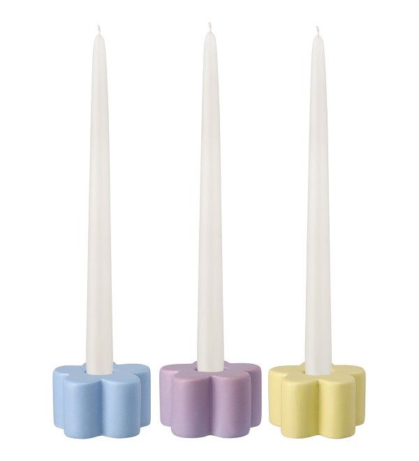 Набор подcвечников spring flowers из коллекции easter essential, 3 шт.