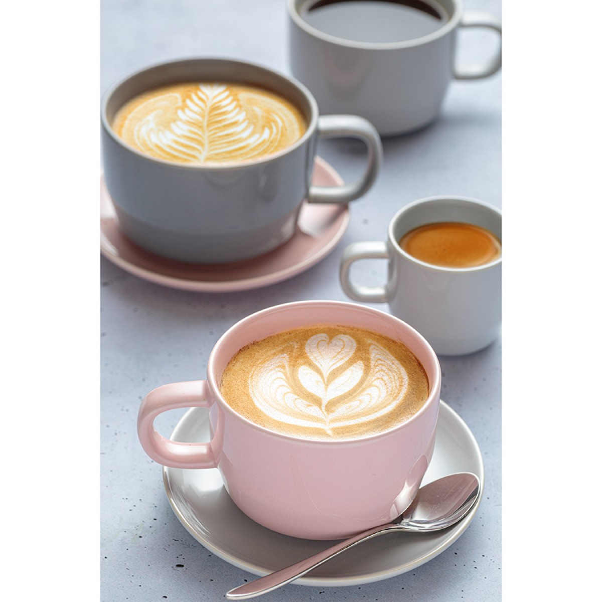 Блюдце cafe concept d 14 см розовое