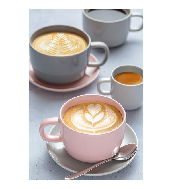 Блюдце cafe concept d 14 см розовое
