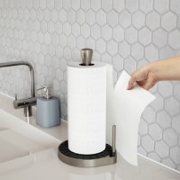 Держатель для бумажных полотенец spin, никель