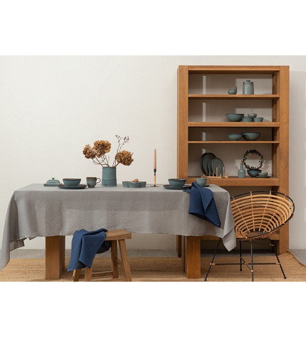 Набор из двух тарелок темно-серого цвета из коллекции kitchen spirit, 21 см