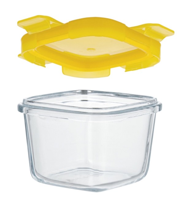 Набор контейнеров для запекания и хранения click glass, 160 мл, 4 шт.
