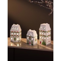 Домик с подсветкой olgod из коллекции new year essential, 16 см