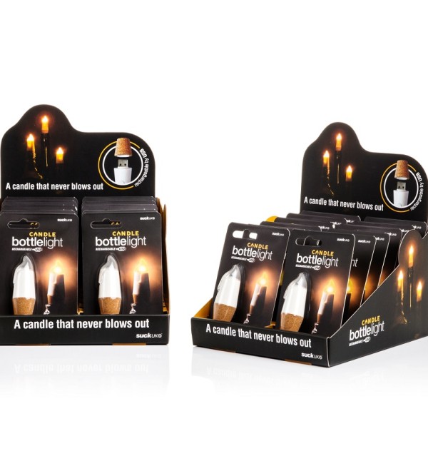 Пробка для бутылки bottlelight с подсветкой и usb