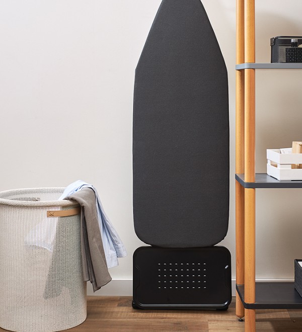 Доска гладильная напольная smart iron, 123х44 см, графит