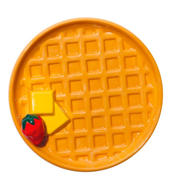 Поднос декоративный, good morning, waffle, D18,5 см