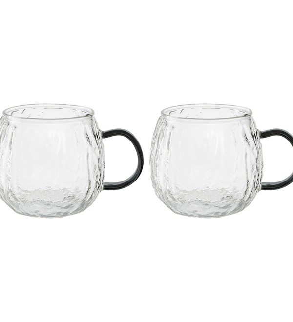 Набор стеклянных кружек crystal, 2 шт.