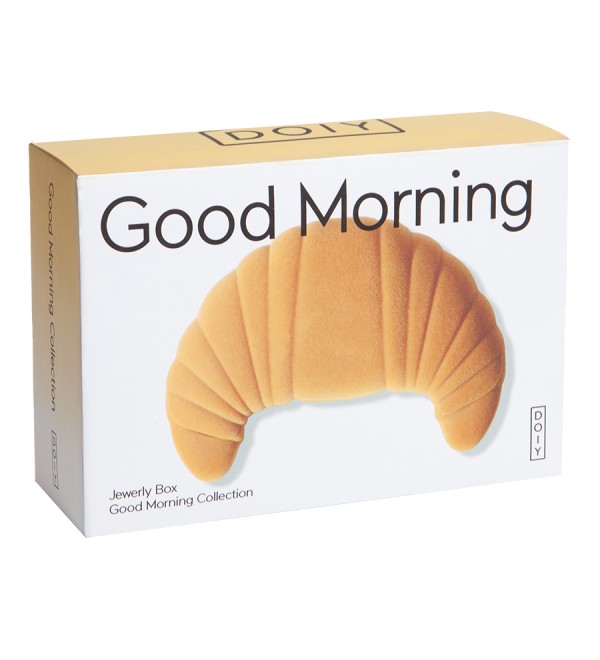 Шкатулка для украшений good morning, croissant
