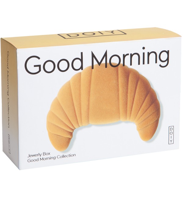Шкатулка для украшений good morning, croissant