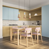 Светильник подвесной atelier, D16х40 см, лавандовое ретро