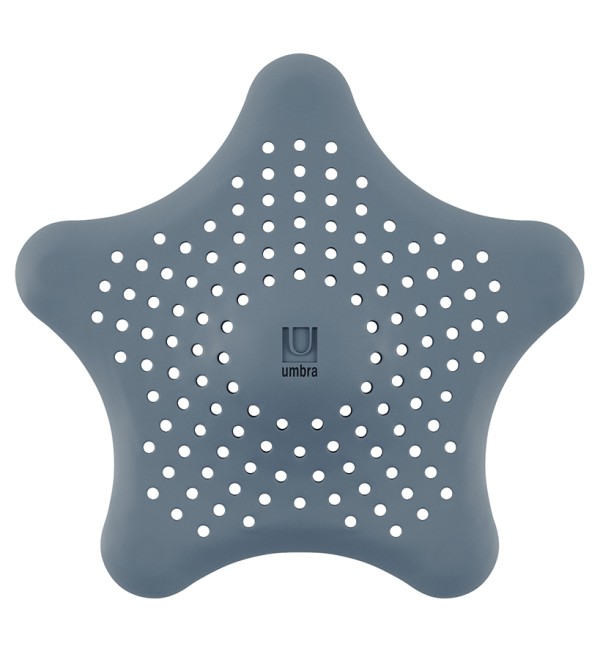 Фильтр для слива starfish, серо-голубой