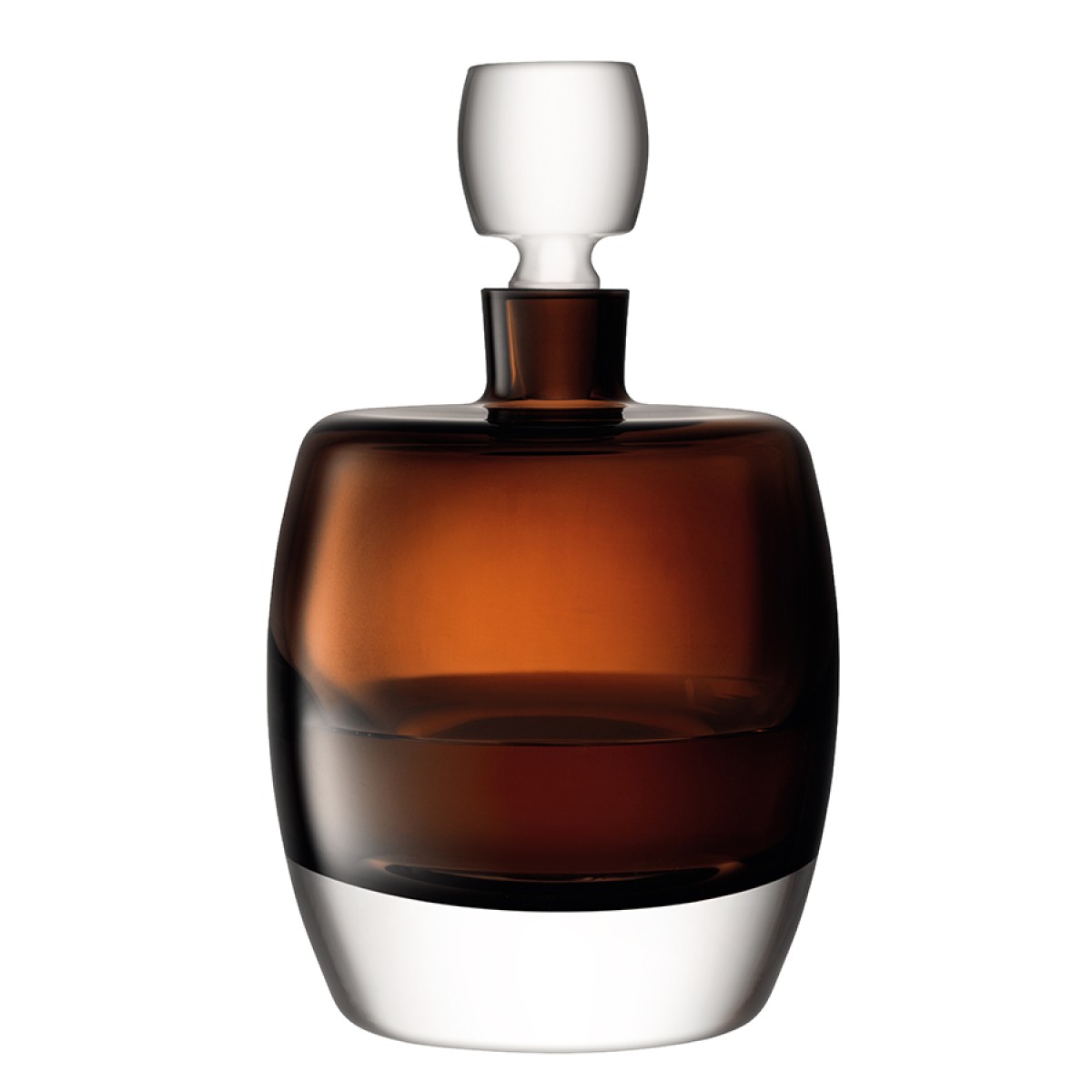 Декантер whisky club, 1,05 л, коричневый