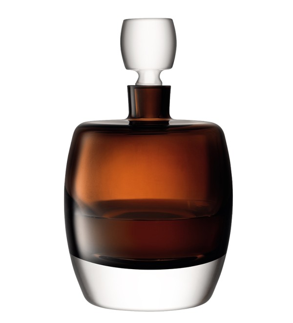 Декантер whisky club, 1,05 л, коричневый