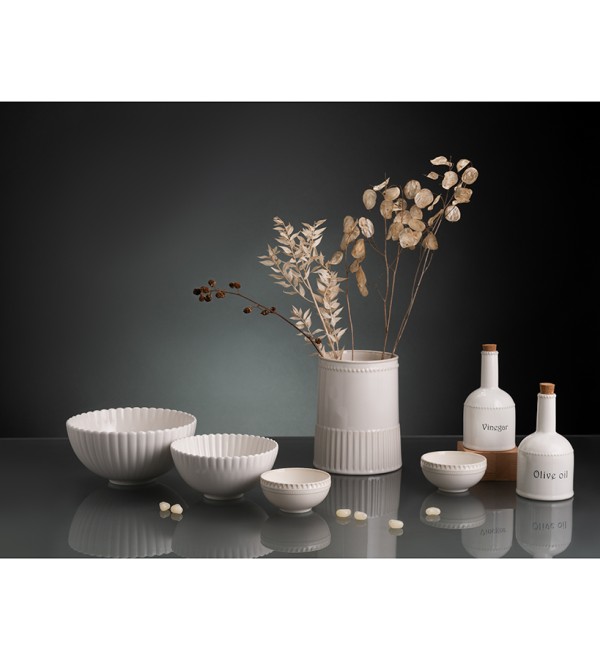 Бутылка для уксуса белого цвета из коллекции kitchen spirit, 250 мл