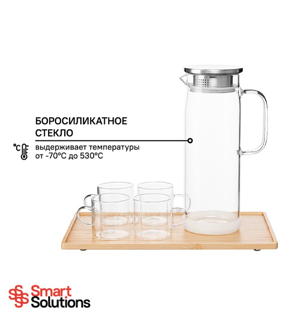 Набор для чаепития smart solutions, 1,2 л