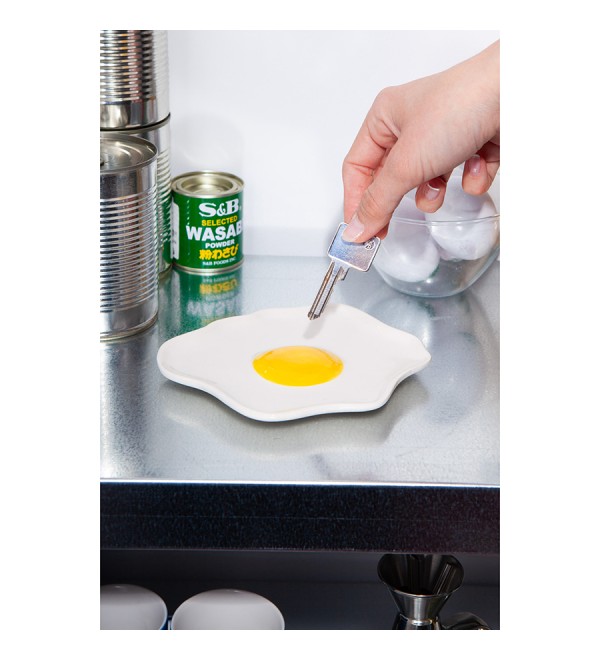 Поднос декоративный fast food, egg, 14,5x14 см