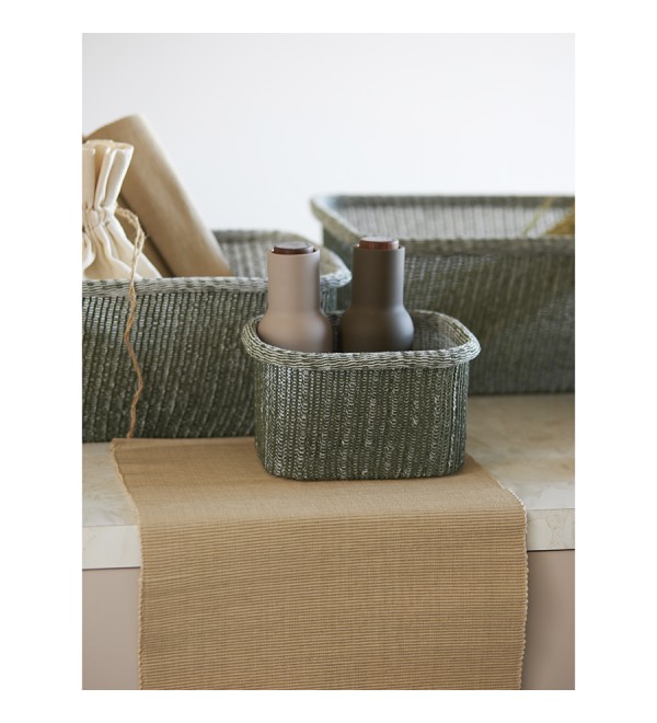 Набор из 4-х корзин для хранения sustainable collection, оливковый