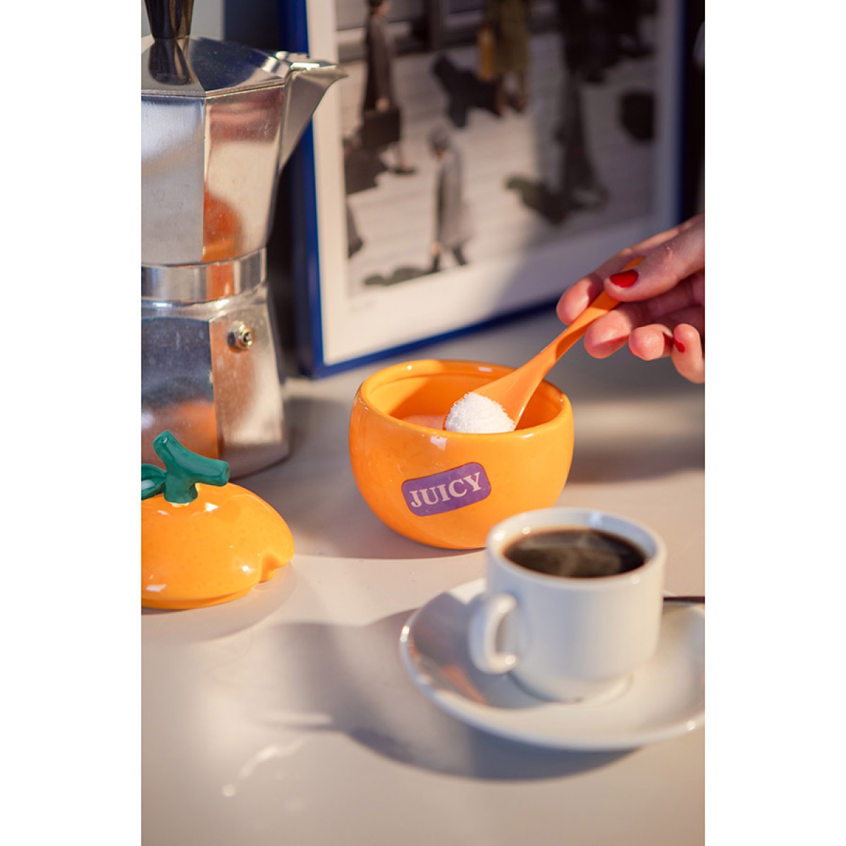 Сахарница orange