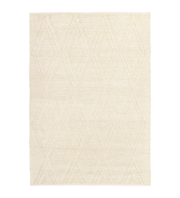 Ковер из шерсти и переработанного хлопка shillong из коллекции ethnic, 200х300см