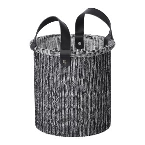 Корзина для хранения sustainable collection, D22х23 см, черная