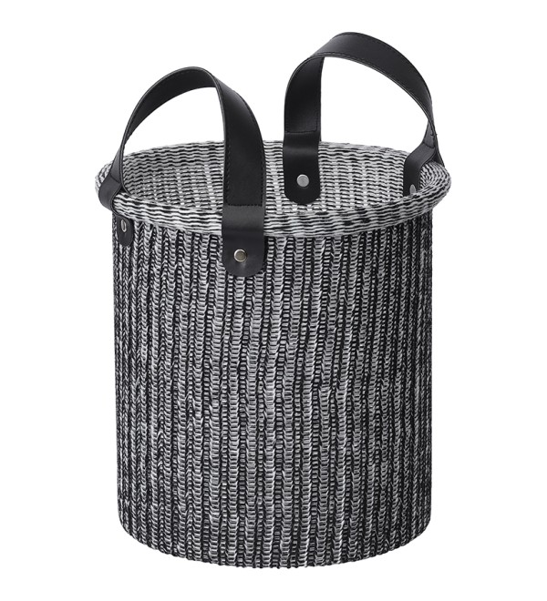 Корзина для хранения sustainable collection, D22х23 см, черная