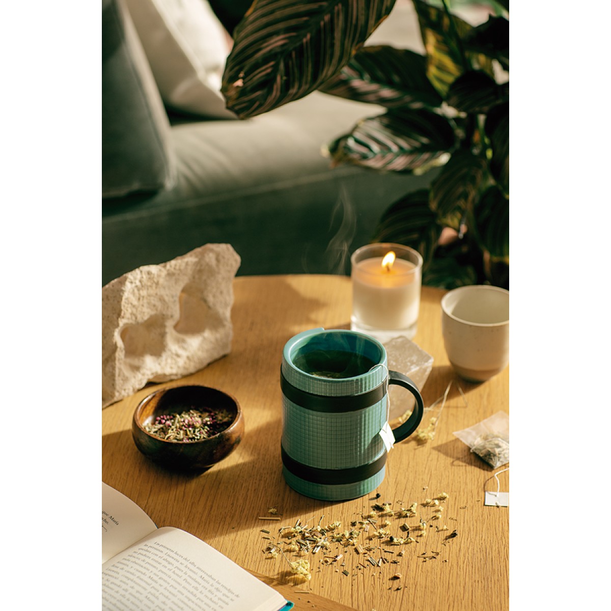Кружка yoga mug зеленая