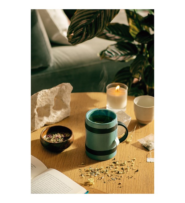 Кружка yoga mug зеленая