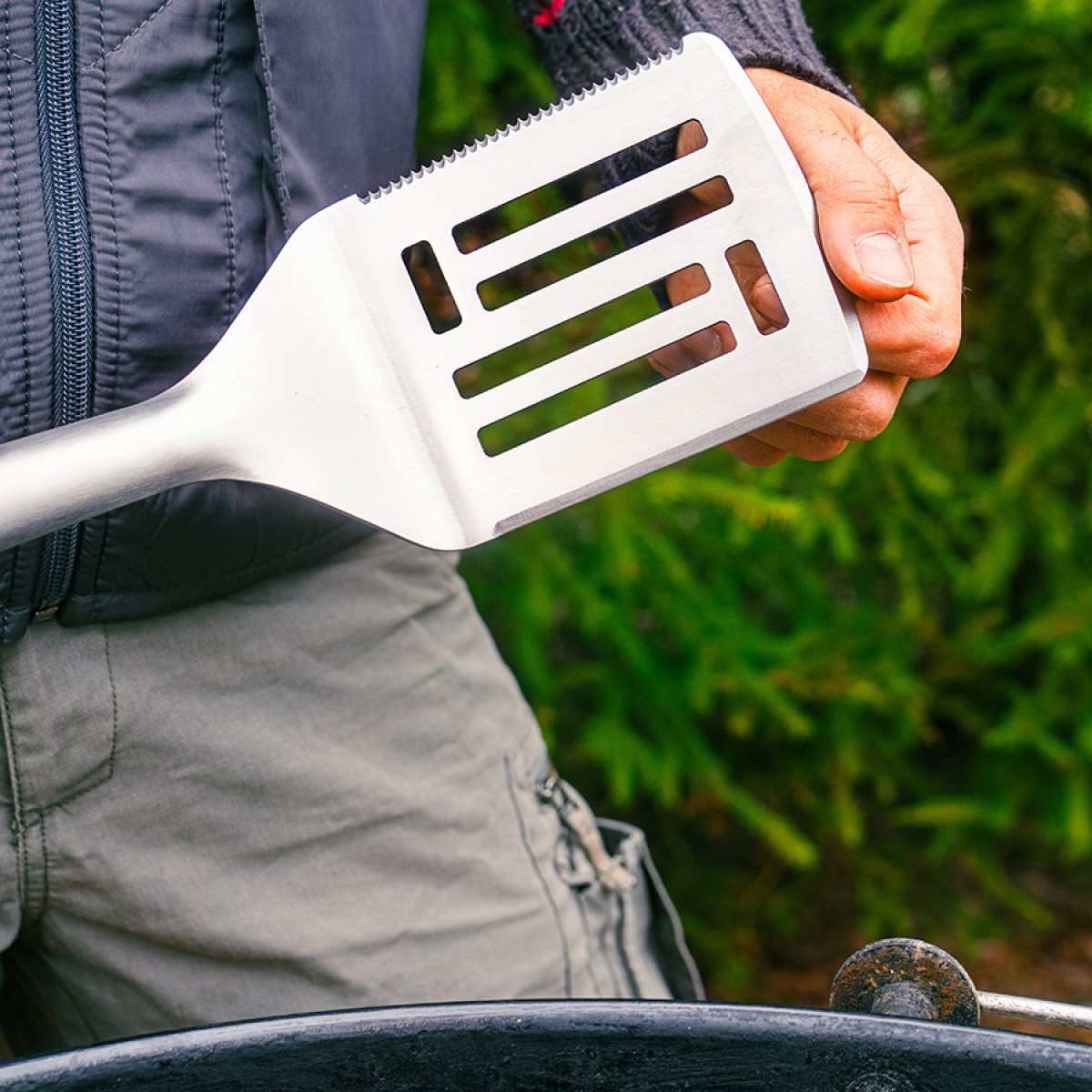 Лопатка кулинарная для гриля и барбекю smart grill