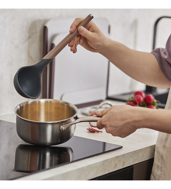 Половник smartchef, 31 см, капучино-графит