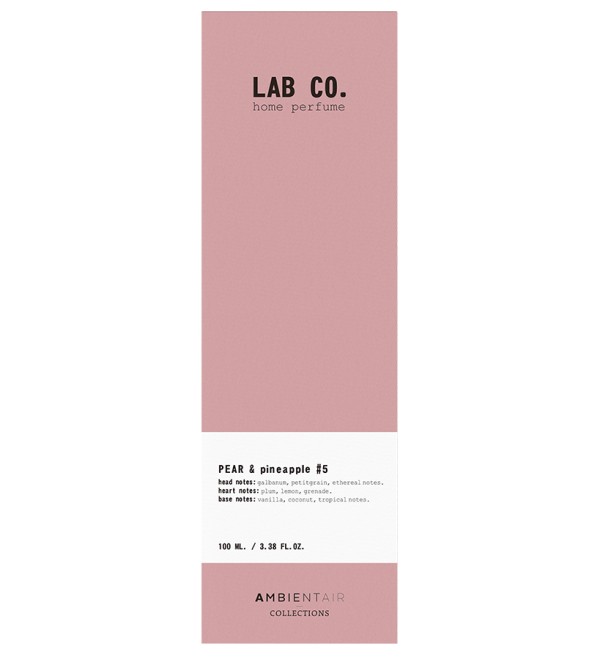 Диффузор ароматический lab co, pear&pineapple, 100 мл
