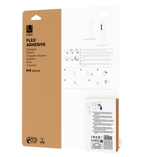 Скребок универсальный flex adhesive, белый
