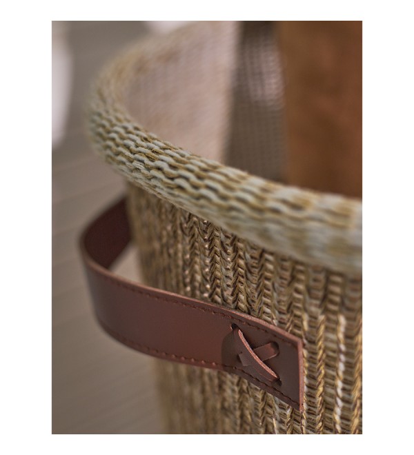 Корзина для хранения sustainable collection, D37х52 см, бежевая