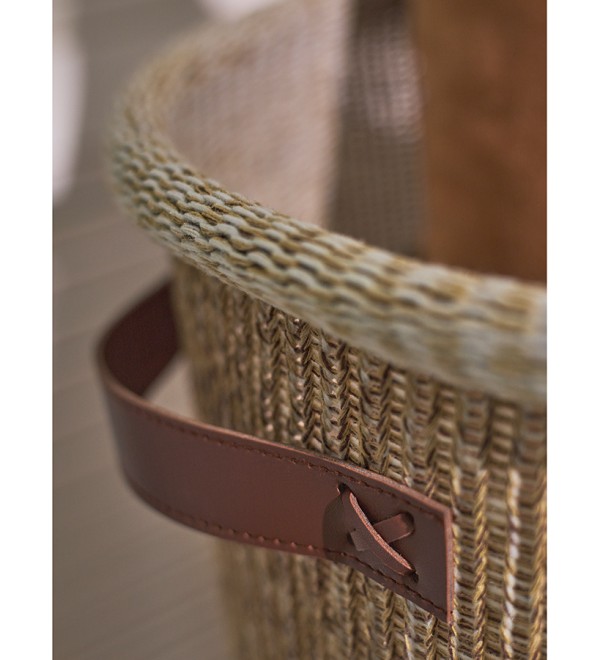 Корзина для хранения sustainable collection, D37х52 см, бежевая