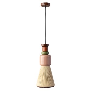 Светильник подвесной atelier, D16х40 см, пряная осень