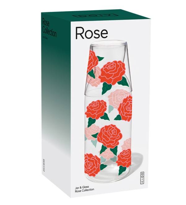Набор из графина и стакана rose