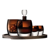 Набор для виски whisky club, коричневый, 5 пред.