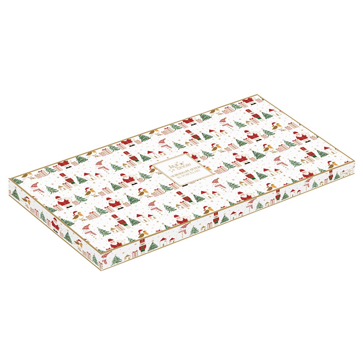 Блюдо сервировочное let it snow, 34х15 см