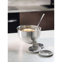 Миска стальная balance с крышкой и терками, 5 л