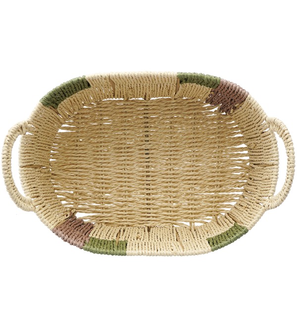 Корзина плетеная овальная bodhran nature из коллекции ethnic, размер l