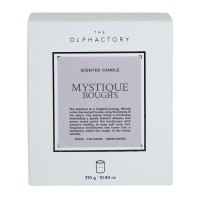 Свеча ароматическая the olphactory, white insignia, mystique boughs, 60 ч
