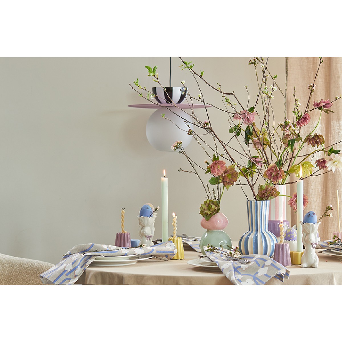 Набор подcвечников spring flowers из коллекции easter essential, 3 шт.