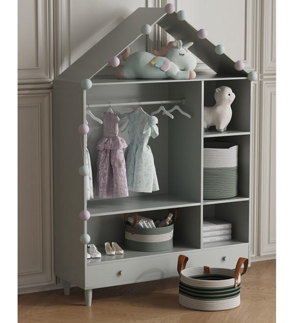 Корзина для хранения ciary, D30х30 см, бежевая/оливковая