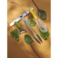 Щипцы кухонные smartchef, 33,5 см, серо-бордовые
